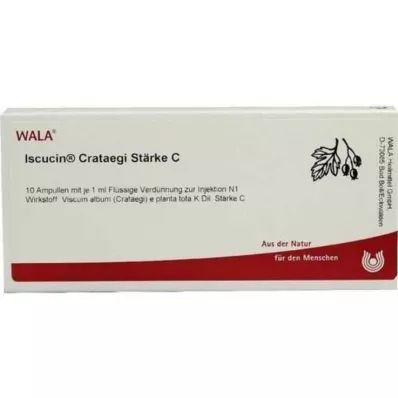 ISCUCIN crataegi krakmolo C ampulės, 10X1 ml ISCUCIN crataegi krakmolo C ampulės, 10X1 ml