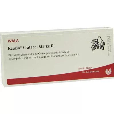ISCUCIN crataegi krakmolas D ampulės, 10X1 ml ISCUCIN crataegi krakmolas D ampulės, 10X1 ml