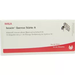 ISCUCIN Quercus krakmolas A ampulės, 10X1 ml