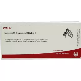 ISCUCIN Quercus krakmolas D ampulės, 10X1 ml
