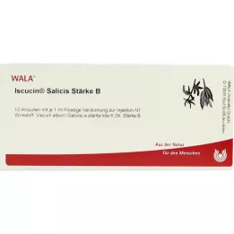 ISCUCIN salicis krakmolo B ampulės, 10X1 ml