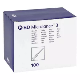 BD MICROLANCE Kaniulė 23 G 1 1/4 0,6x30 mm, 100 vnt