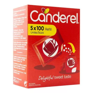 CANDEREL Papildomos pakuotės dalys, 500 vnt CANDEREL Papildomos pakuotės dalys, 500 vnt