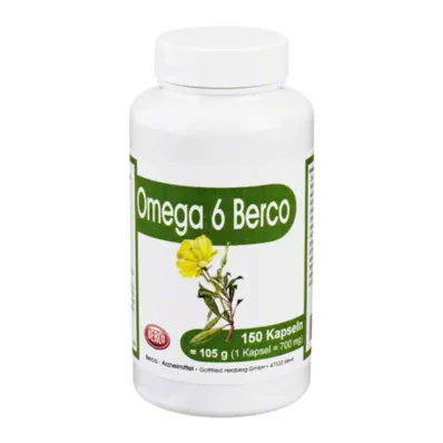 OMEGA 6 Berco kapsulės, 150 vnt