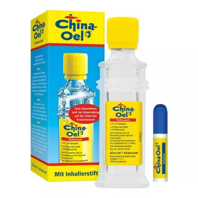 CHINA ÖL su inhaliatoriumi, 25 ml CHINA ÖL su inhaliatoriumi, 25 ml