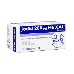 JODID 200 HEXAL tablečių, 100 vnt
