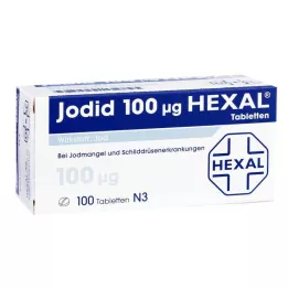 JODID 100 HEXAL Tablečių, 100 vnt