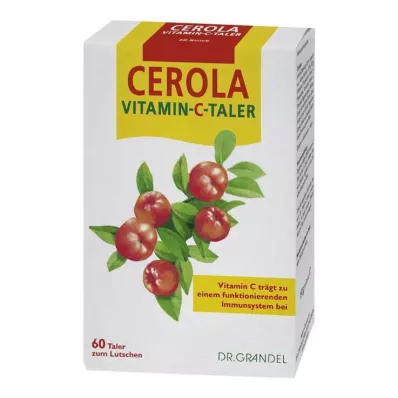 CEROLA Vitaminas C Taler Grandel, 60 vnt CEROLA Vitaminas C Taler Grandel, 60 vnt