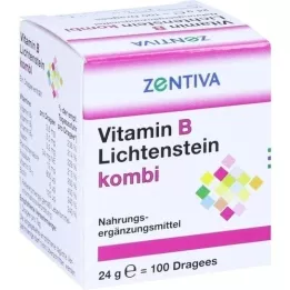 VITAMIN B LICHTENSTEIN Kombinuotosios dengtos tabletės, 100 vnt