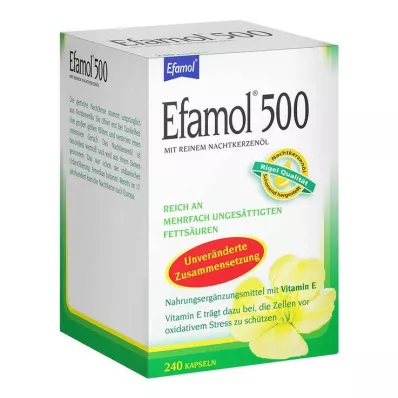 EFAMOL 500 kapsulių, 240 vnt
