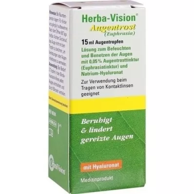 HERBA-VISION Eyebright akių lašai, 15 ml