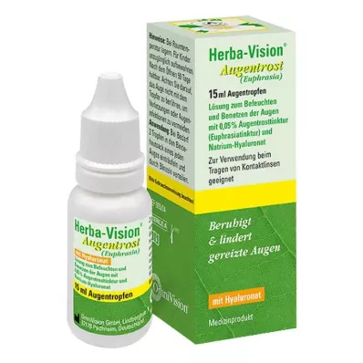 HERBA-VISION Eyebright akių lašai, 15 ml