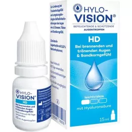 HYLO-VISION HD Akių lašai, 15 ml