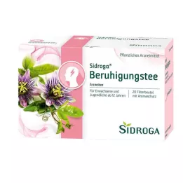 SIDROGA Raminančios arbatos filtravimo maišeliai, 20X2,0 g