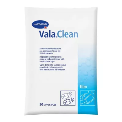 VALACLEAN Plėvelės plovimo pirštinės, 50 vnt VALACLEAN Plėvelės plovimo pirštinės, 50 vnt