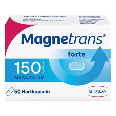 MAGNETRANS forte 150 mg kietosios kapsulės, 50 vnt MAGNETRANS forte 150 mg kietosios kapsulės, 50 vnt