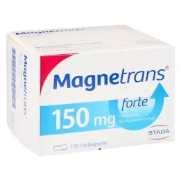 MAGNETRANS forte 150 mg kietosios kapsulės, 100 vnt