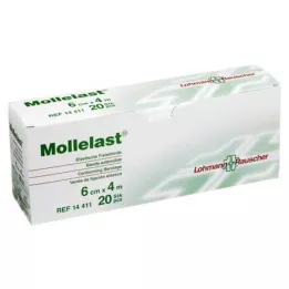 MOLLELAST 6 cmx4 m tvarsčiai, supakuoti atskirai, 20 vnt
