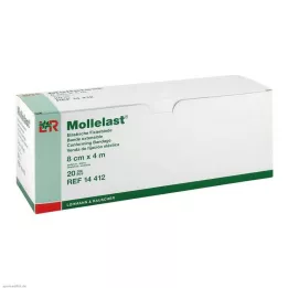 MOLLELAST 8 cmx4 m tvarsčiai, supakuoti atskirai, 20 vnt