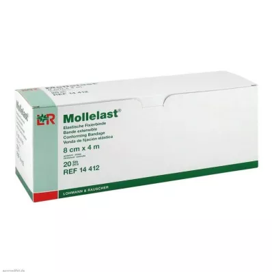 MOLLELAST 8 cmx4 m tvarsčiai, supakuoti atskirai, 20 vnt MOLLELAST 8 cmx4 m tvarsčiai, supakuoti atskirai, 20 vnt
