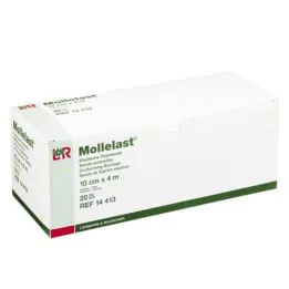 MOLLELAST Individualiai supakuoti tvarsčiai 10 cmx4 m, 20 vnt