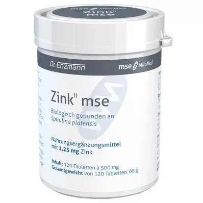 ZINK II MSE 1,25 mg tabletės, 120 vnt