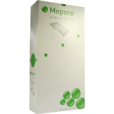 MEPORE Sterilus žaizdų tvarstis 9x20 cm, 30 vnt