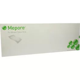 MEPORE Sterilus žaizdų tvarstis 9x30 cm, 30 vnt