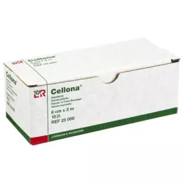 CELLONA Gipso tvarstis 6 cmx2 m, 2X5 vnt