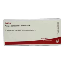 ATROPA belladonna e Radix D 6 ampulės, 10X1 ml