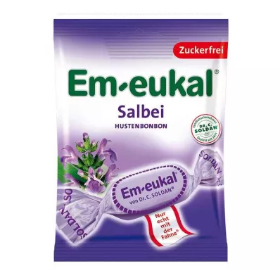 EM-EUKAL Saldumynai be cukraus Sage, 75 g