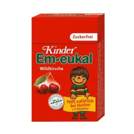 EM-EUKAL Kišeninė vaikiškų saldainių dėžutė be cukraus, 40 g