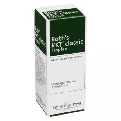 ROTHS RKT Klasikiniai lašai, 50 ml ROTHS RKT Klasikiniai lašai, 50 ml