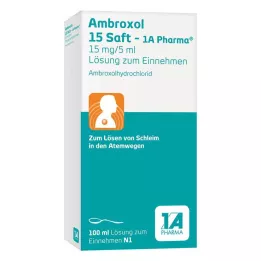 AMBROXOL 15 Juice-1A Pharma, 100 ml