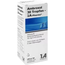 AMBROXOL 30 lašų-1A Pharma, 100 ml