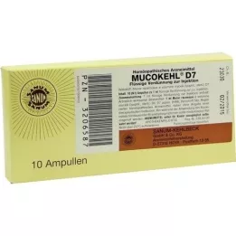 MUCOKEHL Ampulės D 7, 10X1 ml