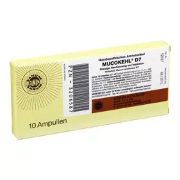 MUCOKEHL Ampulės D 7, 10X1 ml