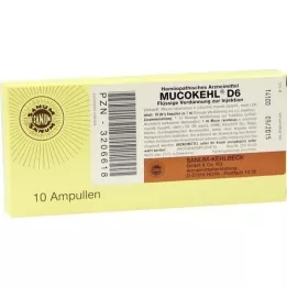 MUCOKEHL Ampulės D 6, 10X1 ml