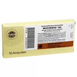 MUCOKEHL Ampulės D 5, 10X1 ml