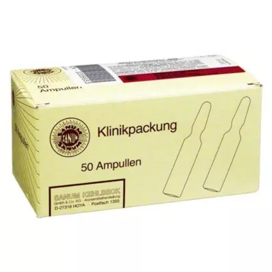 MUCOKEHL Ampulės D 5, 50X1 ml