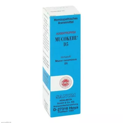 MUCOKEHL Akių lašai D 5, 5 ml MUCOKEHL Akių lašai D 5, 5 ml