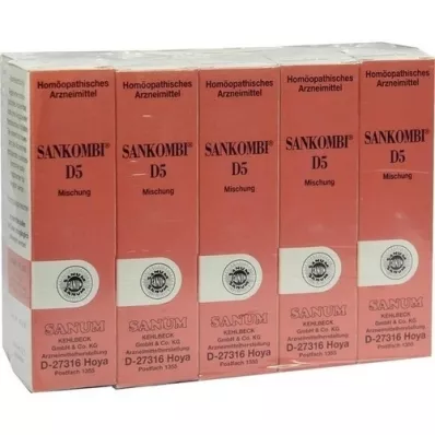 SANKOMBI D 5 lašai, 10X10 ml