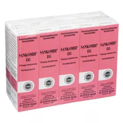 SANKOMBI D 5 lašai, 10X10 ml