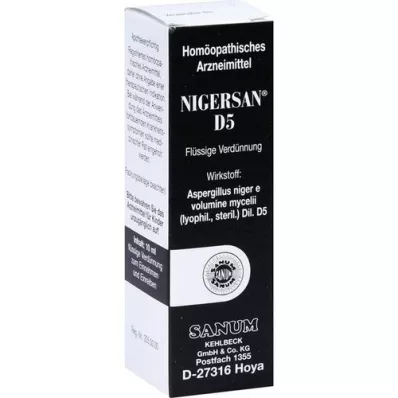 NIGERSAN D 5 lašai, 10 ml