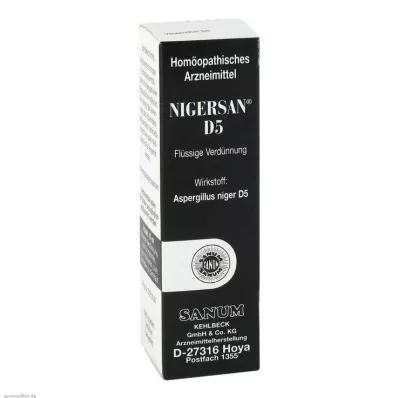 NIGERSAN D 5 lašai, 10 ml