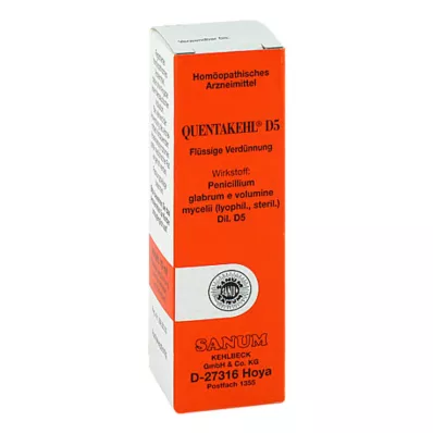 QUENTAKEHL D 5 lašai, 10 ml QUENTAKEHL D 5 lašai, 10 ml