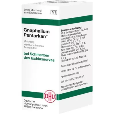 GNAPHALIUM PENTARKAN Mišinys, 50 ml