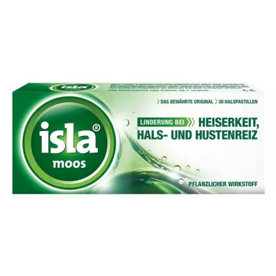 ISLA MOOS Pastilės, 30 vnt