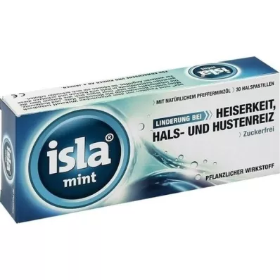 ISLA MINT Pastilės, 30 vnt