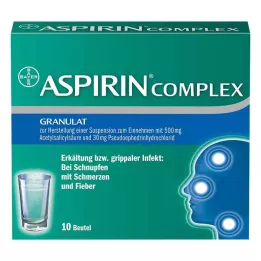 ASPIRIN COMPLEX Btl.w.Gran.z.Herst.e.Susp.z.Einn., 10 vnt